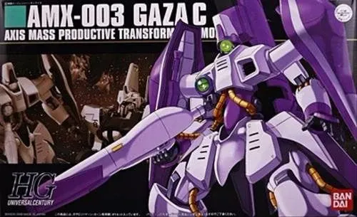 GUNDAM - 1/144 HGUC GAZA C ( Haman Karn's Mobile Suit ) - Model Kit